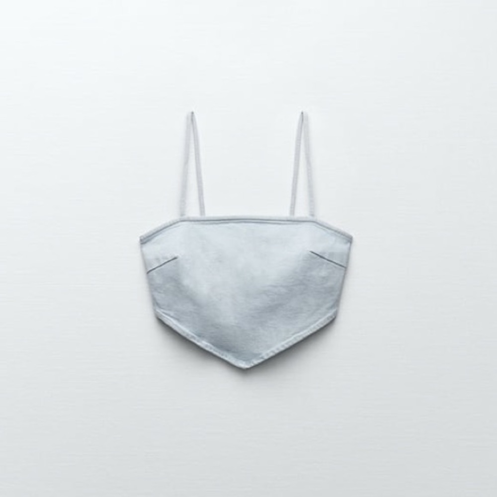 Zara Denim Top🤍